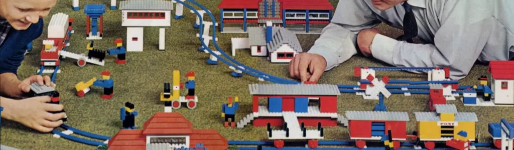 Lego-train-set